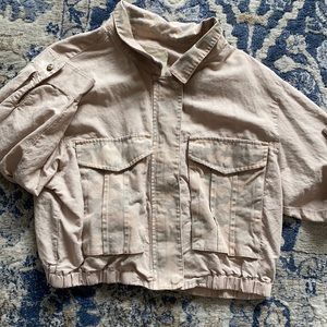 Lightweight tan/camo jacket